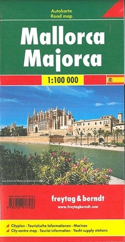  Freytag & Berndt - Mallorca, Majorca - 1/100 000.