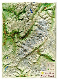  Reliefs Editions - Massif du Mont-Blanc.
