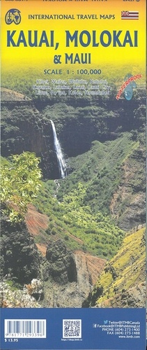 Maui - Kauai & Molokai. 1:100 000