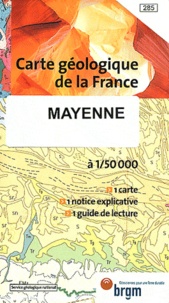 BRGM - Mayenne - 1/50 000.