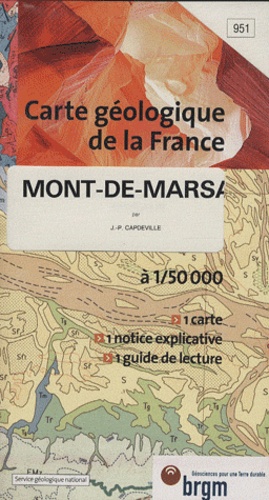  BRGM - Mont-de-Marsan - 1/50 000.