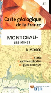  BRGM - Montceau-les-Mines - 1/50 000.