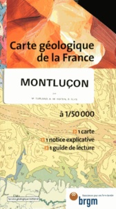  BRGM - Montluçon - 1/50 000.