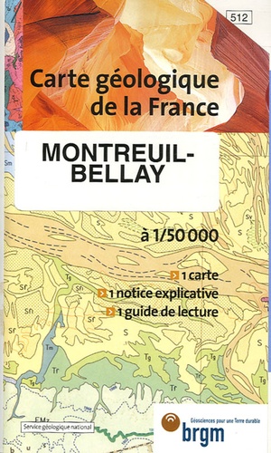 Jean-Marc Joubert et Denis Thièblemont - Montreuil-Bellay - 1/50 000.