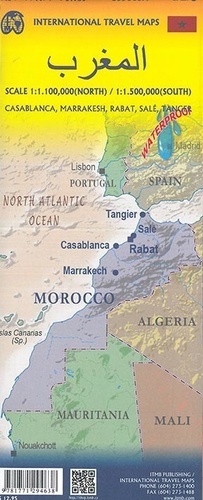 Morocco. 1/1 100 000 et 1/1 500 000