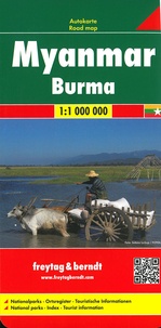  Freytag & Berndt - Myanmar - Birmanie - 1/1 000 000.