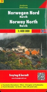  Freytag & Berndt - Norvège du Nord - 1/400 000.