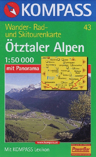  Kompass - Otztaler Alpen - 1:50 000.