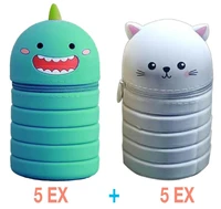Pack 10 trousses extensibles silicone (2 modeles / 5 ex)