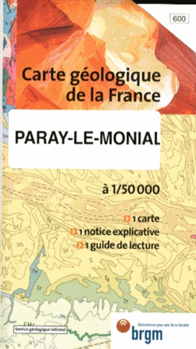  BRGM - Paray-le-Monial - 1/50 000.