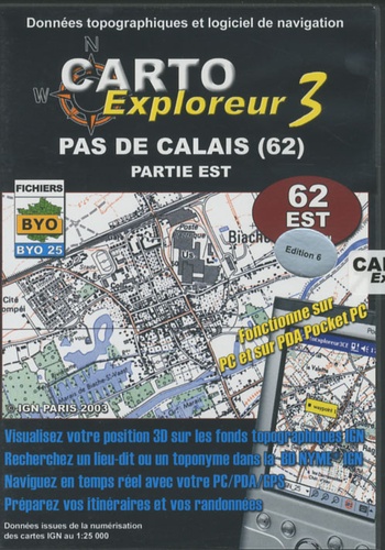  Bayo - Pas de Calais (62) Est - CD-ROM.