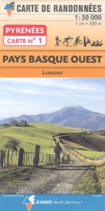  Anonyme - Pays basque Ouest - 1/50 000.