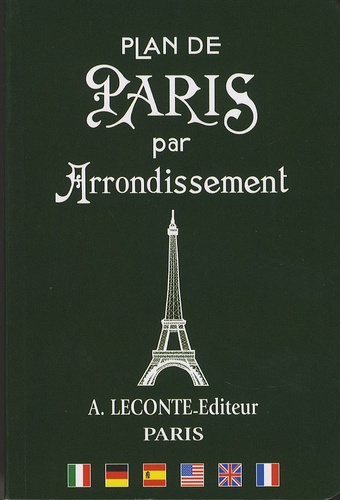  Editions Leconte - Plan de Paris par arrondissement.