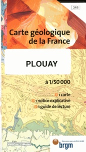  BRGM - Plouay à plat - 1/50 000.