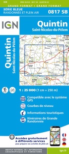  IGN - Quintin. Saint-Nicolas-du-Pélem - 1/25 000.