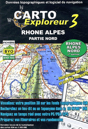  Bayo - Rhône-Alpes Partie Nord - CD-ROM.