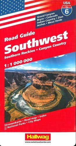 Road Guide Southwest. 1/1 000 000