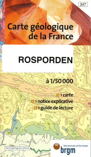 François Bechennec et B Hallégouêt - Rosporden - 1/50 000.