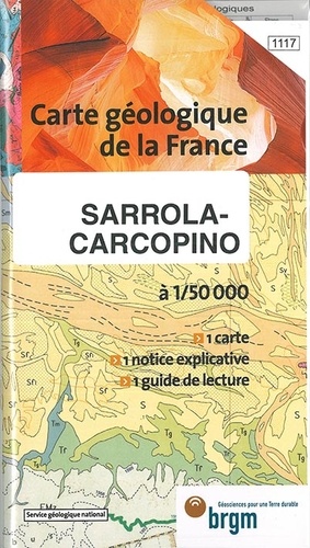  BRGM - Sarrola-Carcopino - 1/50 000.