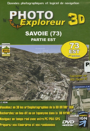  Bayo et  IGN - Savoie (73) Partie Est - 1 DVD Rom.