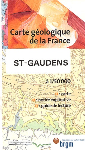  Service Géologique National - St-Gaudens - 1/50 000.