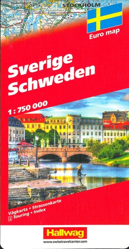 Suède. 1/750 000