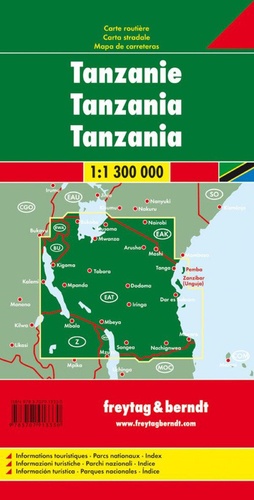 Tanzanie. 1/1 300 000