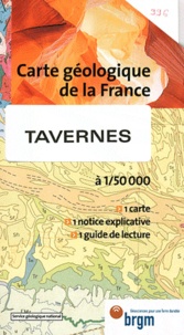  BRGM - Tavernes - 1/50 000.