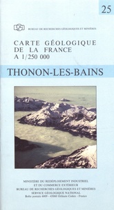  BRGM - Thonon-les-Bains - 1/250 000.