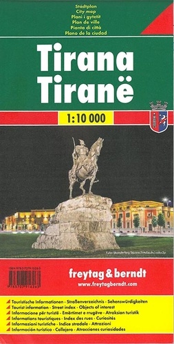  Freytag & Berndt - Tirana - 1/10 000.