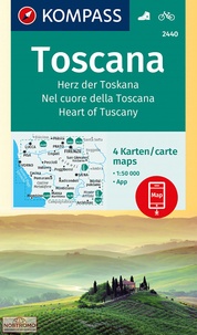  Kompass - Toscana - 1:50 000.