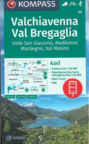  Kompass - Valchiavenna - Val Bregaglia.