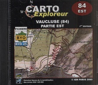  Collectif - Vaucluse (84) Partie Est - CD-ROM.