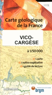  BRGM - Vico - Cargèse - 1/50 000.