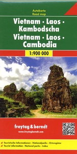 Freytag & Berndt - Viêt Nam, Laos, Cambodge - 1/900 000.