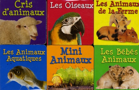  Cartothèque - Les animaux - Pack de 6 livres.