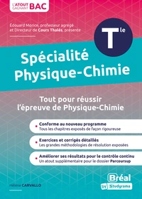 Spécialité physique-chimie Tle