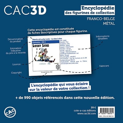 Encyclopédie des figurines de collection. Franco-belge métal 2e édition