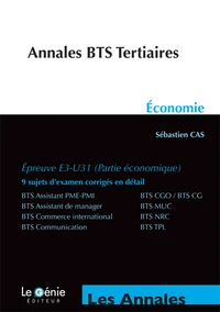 Economie BTS Tertiaires