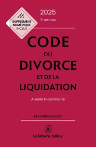 Code du divorce et de la liquidation