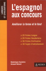 L'espagnol aux concours