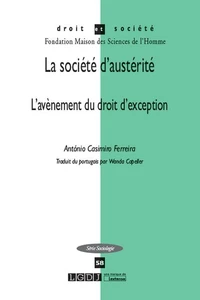 La société d'austérité