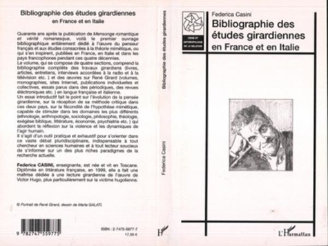  Casini - Bibliographie des études girardiennes en France et en Italie.