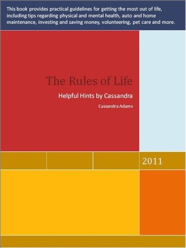 Cassandra Adams - The Rules of Life.