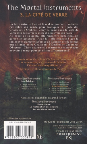 The Mortal Instruments - La cité des ténébres Tome 3 La cité de verre