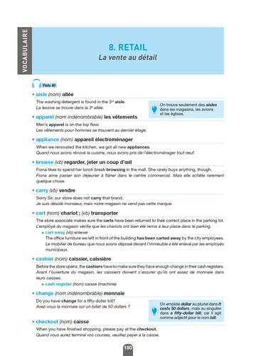 Grammaire Vocabulaire du test TOEIC. Pour maximiser votre score !