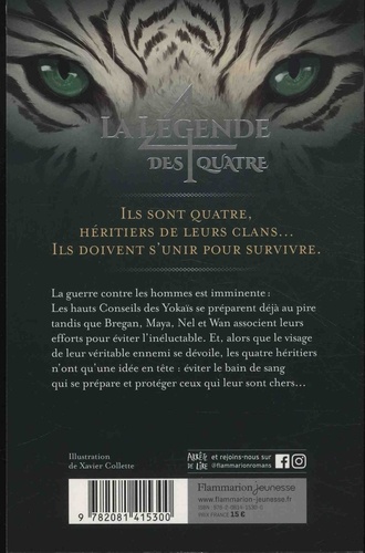 La légende des quatre Tome 2 Le clan des tigres