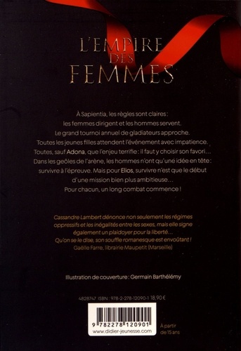 L'Empire des Femmes Tome 1 Sapientia