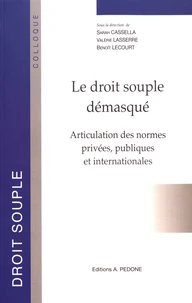 Le droit souple démasqué