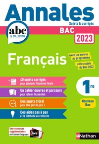 Annales Bac Français 1re